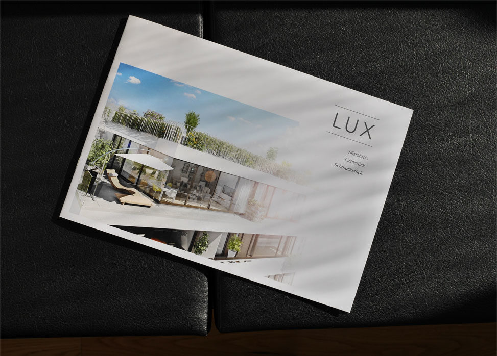 magschön für Lux – Broschüre Cover